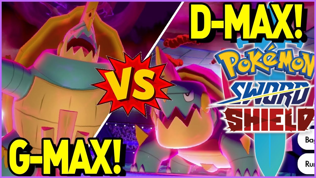 DYNAMAX Vs GIGANTAMAX! What's The Difference In Pokemon Sword And Shie ...