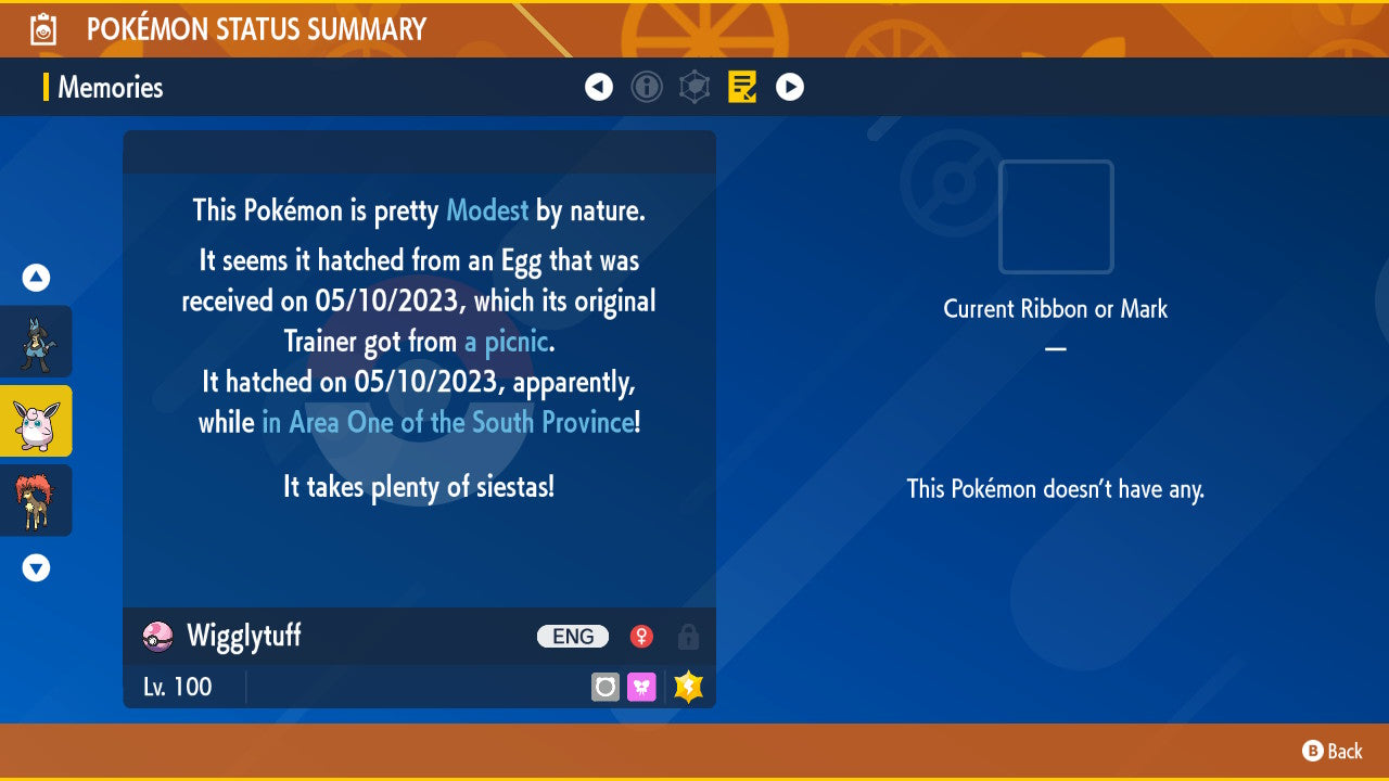 Pokemon Scarlet and Violet Shiny Wigglytuff 6IV-EV Trained - Pokemon4Ever