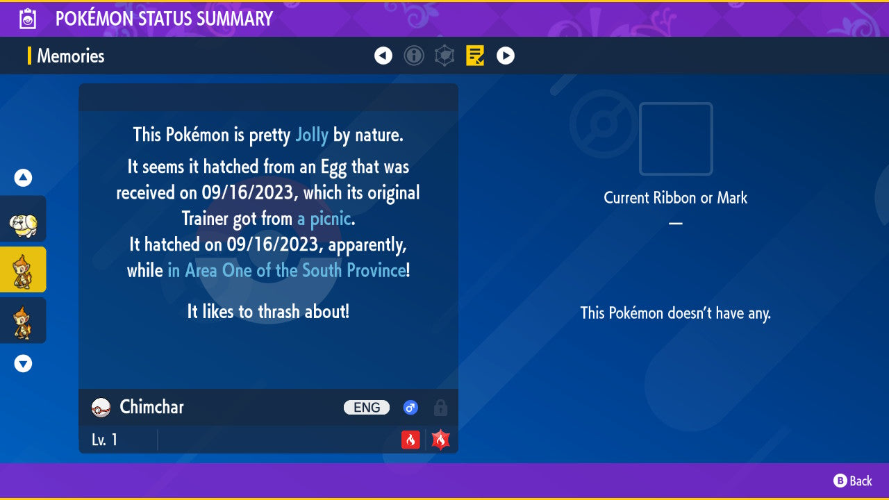 Pokemon Scarlet and Violet Shiny Chimchar 6IV-EV Trained - Pokemon4Ever