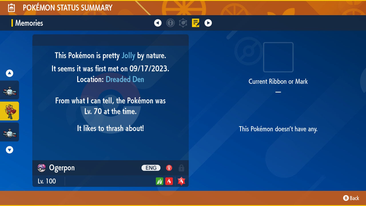 Pokemon Scarlet and Violet Hearthflame Ogerpon 6IV-EV Trained - Pokemon4Ever