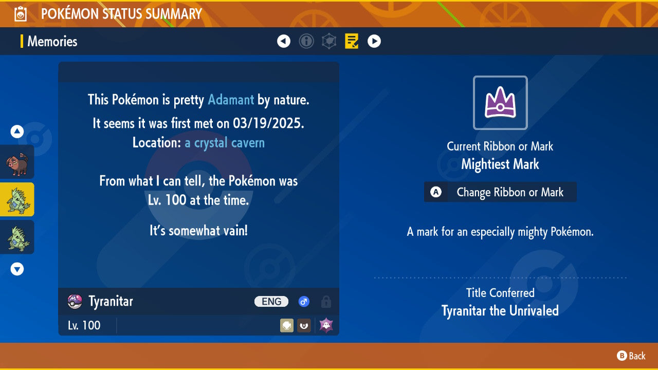 Pokemon Scarlet and Violet Tyranitar The Unrivaled 6IV-EV Trained - Pokemon4Ever