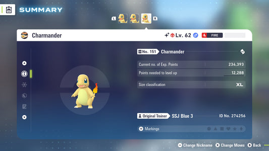 Pokemon Legends ZA Alpha Shiny Charmander 6IV-EV Trained - Pokemon4Ever