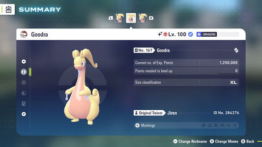 Pokemon Legends ZA Alpha Shiny Goodra 6IV-EV Trained - Pokemon4Ever