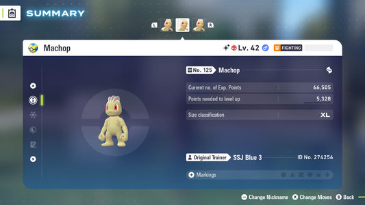 Pokemon Legends ZA Alpha Shiny Machop 6IV-EV Trained - Pokemon4Ever