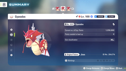 Pokemon Legends ZA Alpha Shiny Gyarados 6IV-EV Trained - Pokemon4Ever