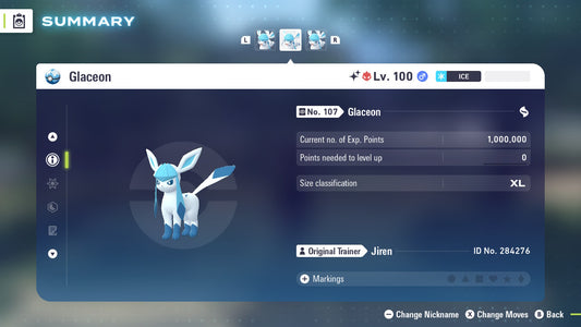 Pokemon Legends ZA Alpha Shiny Vaporeon 6IV-EV Trained - Pokemon4Ever
