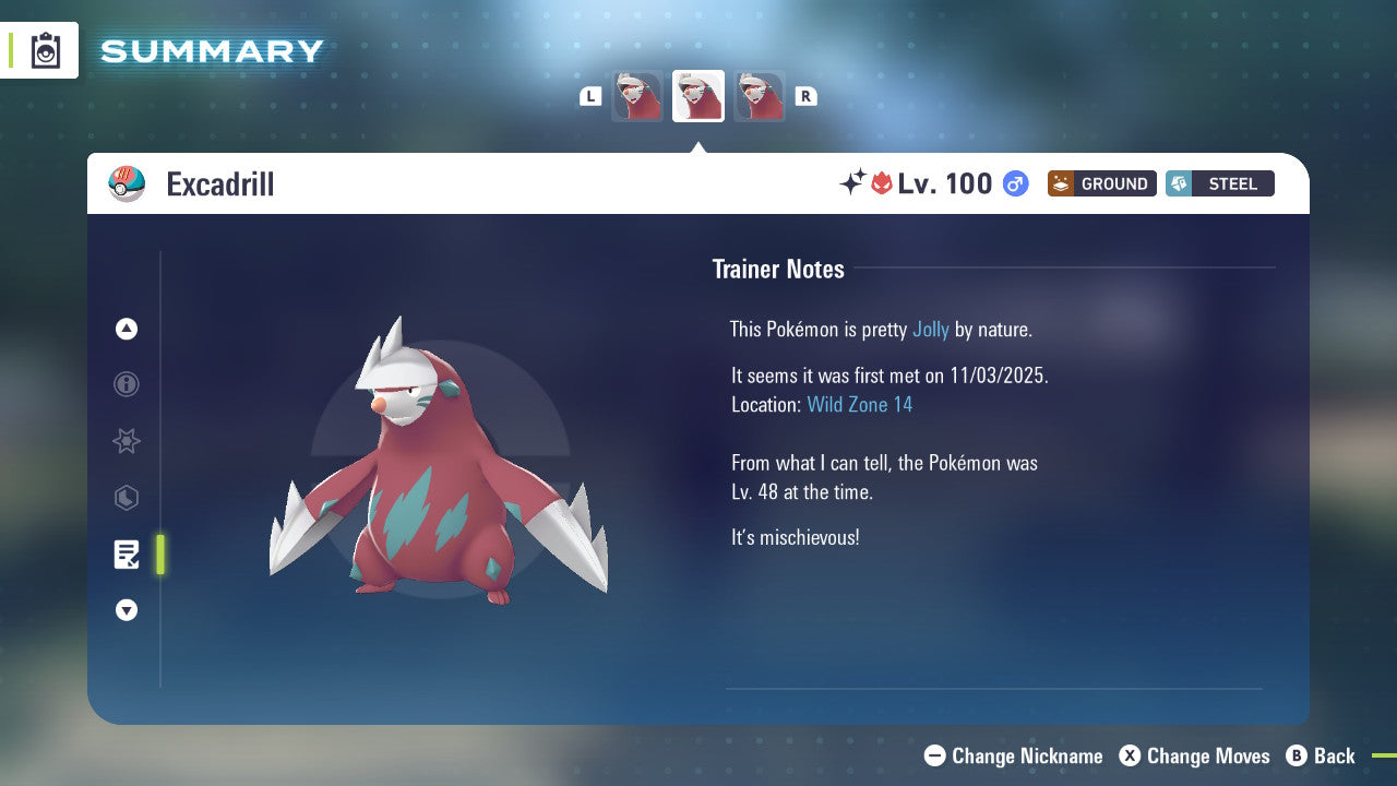 Pokemon Legends ZA Alpha Shiny Excadrill 6IV-EV Trained - Pokemon4Ever