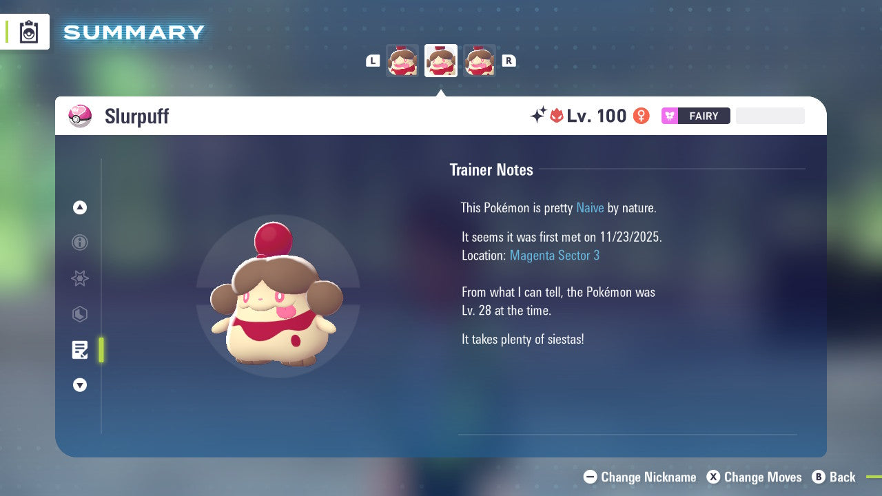 Pokemon Legends ZA Alpha Shiny Slurpuff 6IV-EV Trained - Pokemon4Ever