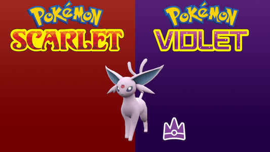 Pokemon Scarlet and Violet Espeon The Unrivaled 6IV-EV Trained - Pokemon4Ever