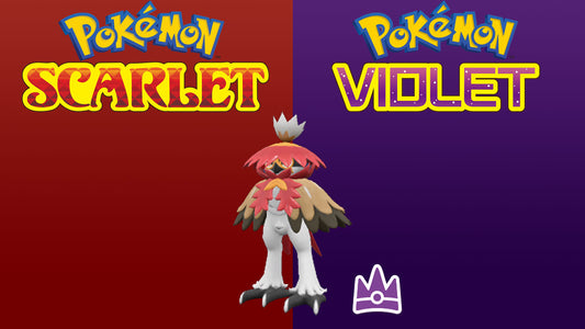 Pokemon Scarlet and Violet Hisuian Decidueye The Unrivaled 6IV-EV Trained - Pokemon4Ever