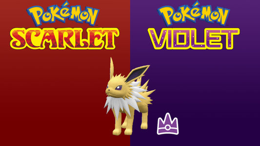 Pokemon Scarlet and Violet Jolteon The Unrivaled 6IV-EV Trained - Pokemon4Ever