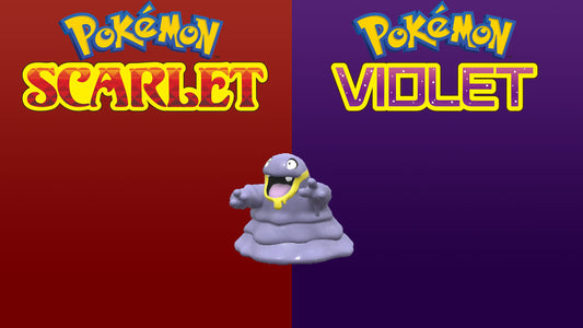 Pokemon Scarlet and Violet Shiny Alolan Grimer