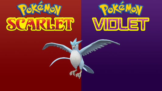Pokemon Scarlet and Violet Shiny Articuno