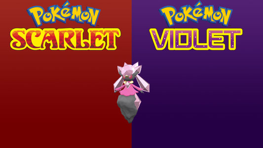 Pokemon Scarlet and Violet Shiny Diancie