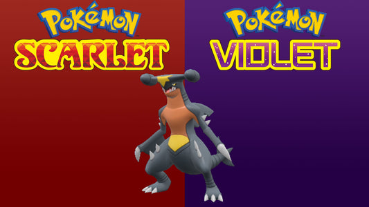 Pokemon Scarlet and Violet Shiny Garchomp 6IV-EV Trained - Pokemon4Ever