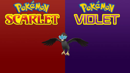 Pokemon Scarlet and Violet Shiny Hisuian Braviary