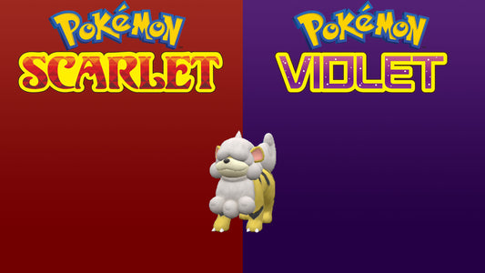 Pokemon Scarlet and Violet Shiny Hisuian Growlithe