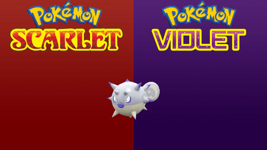 Pokemon Scarlet and Violet Shiny Hisuian Qwilfish