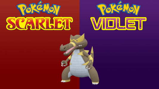 Pokemon Scarlet and Violet Shiny Krookodile 6IV-EV Trained - Pokemon4Ever