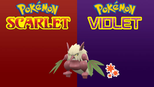Pokemon Scarlet and Violet Marked Shiny Shiftry 6IV-EV Trained - Pokemon4Ever