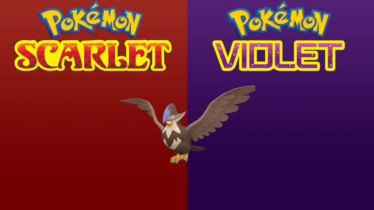 Pokemon Scarlet and Violet Shiny Staraptor 6IV-EV Trained - Pokemon4Ever