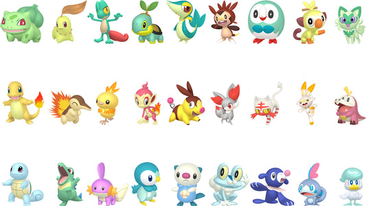 Pokemon Scarlet and Violet Starter Bundle 6IV-EV Trained - Pokemon4Ever