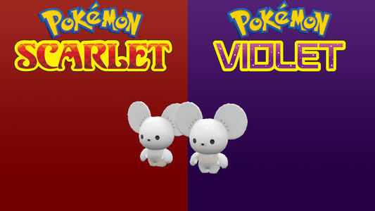 Pokemon Scarlet and Violet Shiny Tandemaus 6IV-EV Trained - Pokemon4Ever