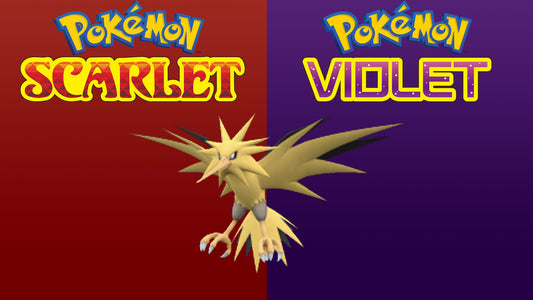Pokemon Scarlet and Violet Zapdos 6IV-EV Trained - Pokemon4Ever
