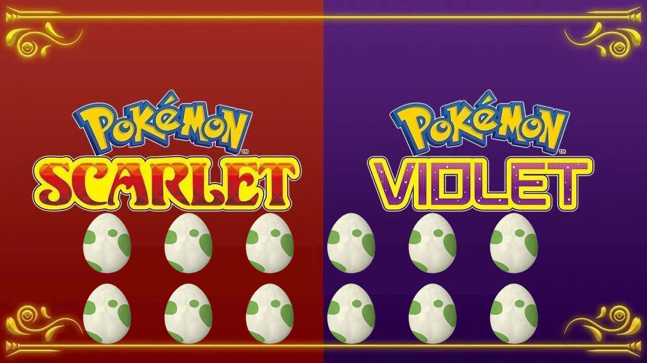 12 Custom Pokemon Egg Bundle 6IV Trained Pokemon Scarlet and Violet - Pokemon4Ever