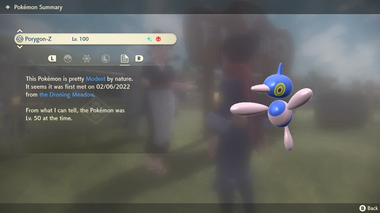 Pokemon Legends: Arceus Shiny Alpha Porygon-Z Max Effort Levels 6IV-EV Trained - Pokemon4Ever