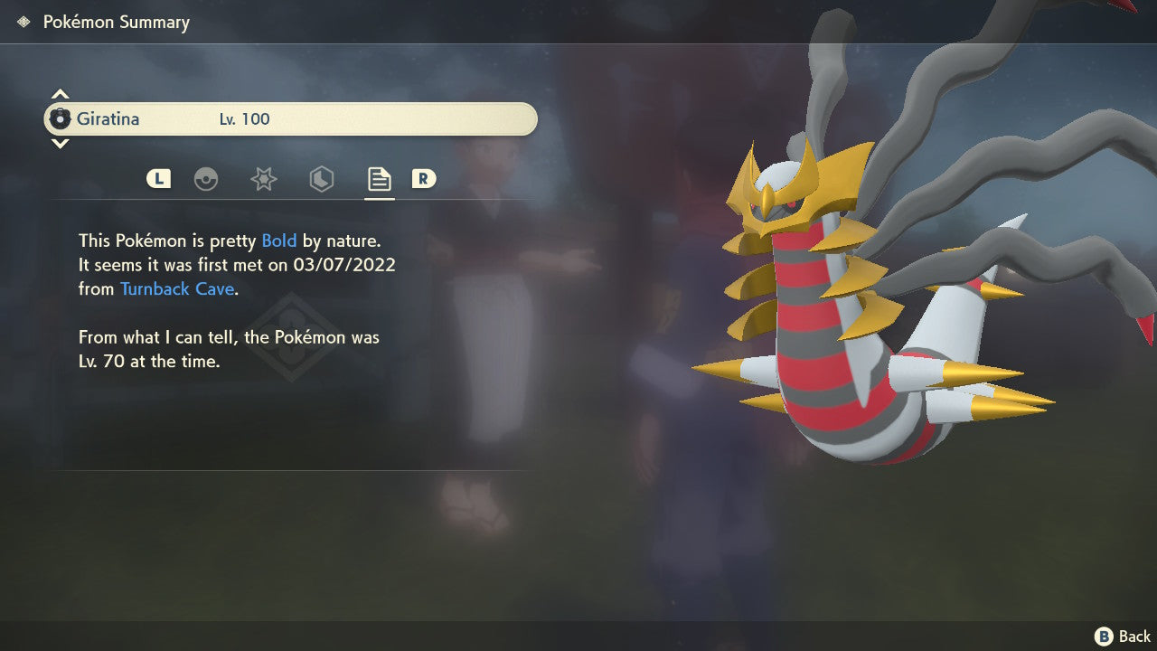 Pokemon Legends Arceus Giratina Origin Form Max Effort Levels 6IV-EV Trained - Pokemon4Ever