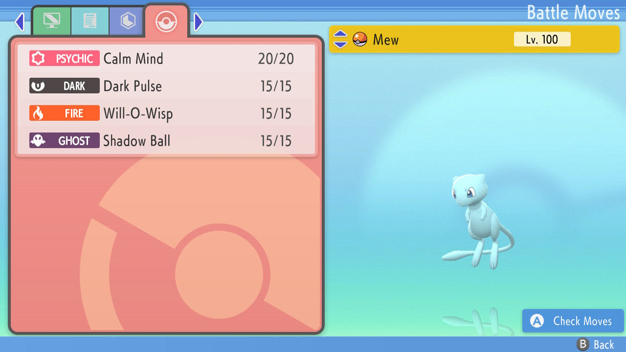 Pokemon Brilliant Diamond and Shining Pearl Mew 6IV-EV Trained - Pokemon4Ever