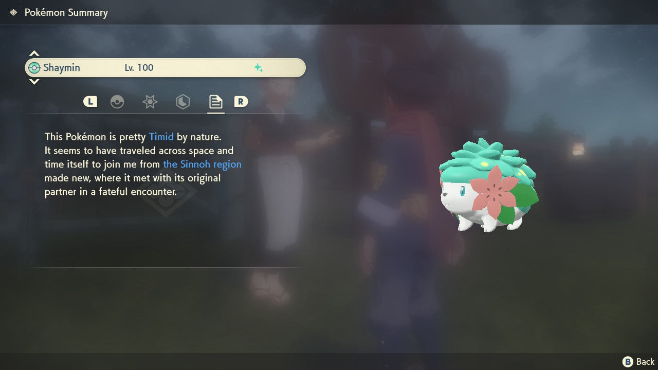 Pokemon Legends Arceus Shiny Shaymin Max Effort Levels 6IV-EV Trained - Pokemon4Ever