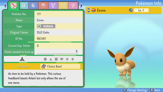 Pokemon Brilliant Diamond and Shining Pearl Eevee 6IV-EV Trained - Pokemon4Ever