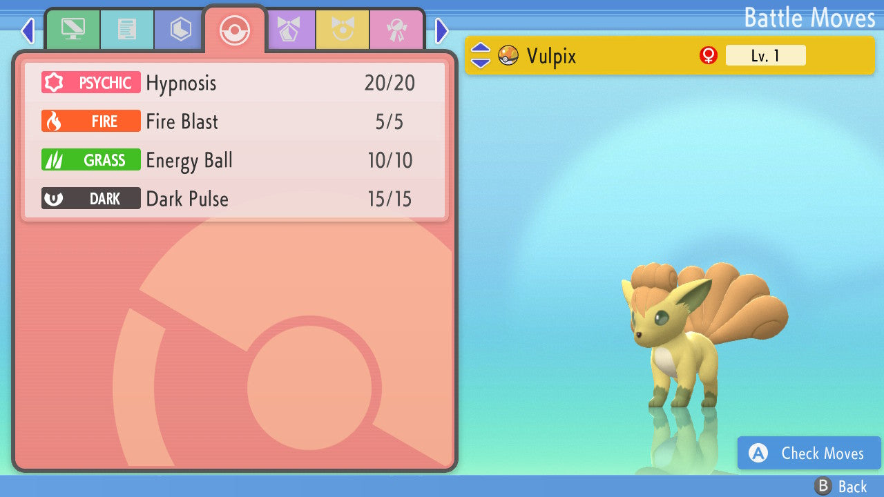 Pokemon Brilliant Diamond and Shining Pearl Vulpix 6IV-EV Trained - Pokemon4Ever