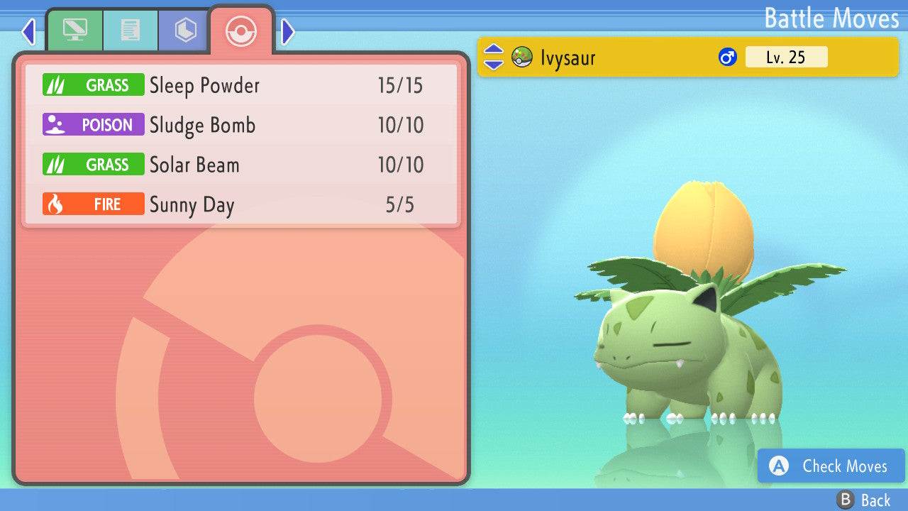 Pokemon Brilliant Diamond and Shining Pearl Ivysaur 6IV-EV Trained - Pokemon4Ever
