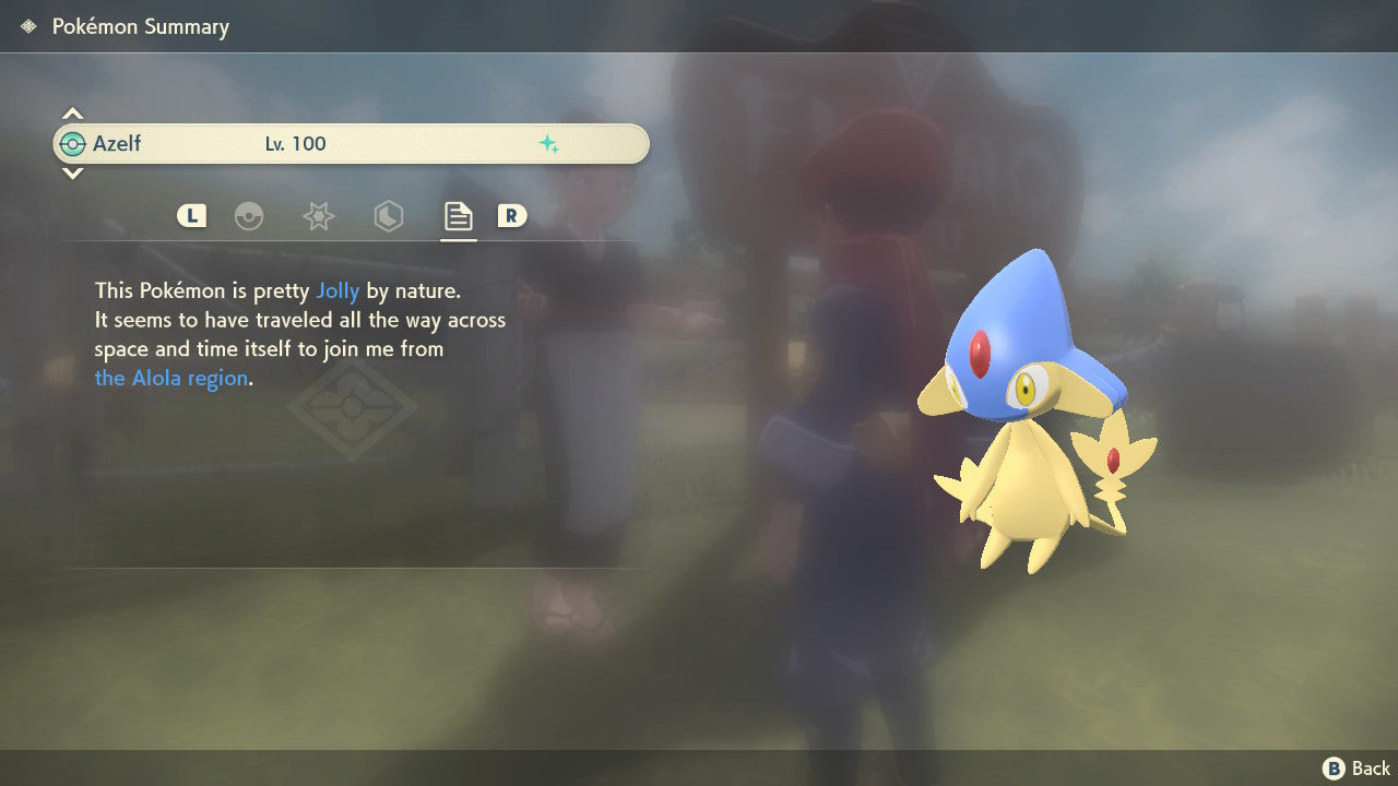 Pokemon Legends Arceus Shiny Azelf Max Effort Levels 6IV-EV Trained - Pokemon4Ever