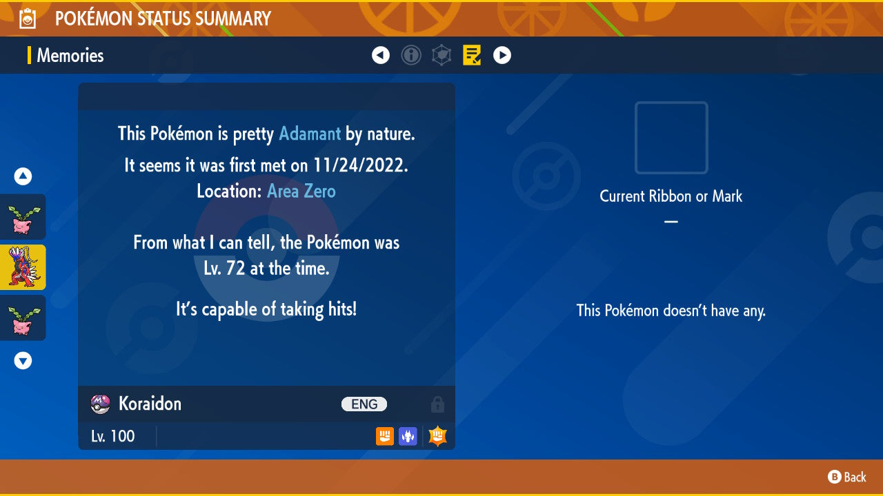 Pokemon Scarlet and Violet Koraidon 6IV-EV Trained - Pokemon4Ever