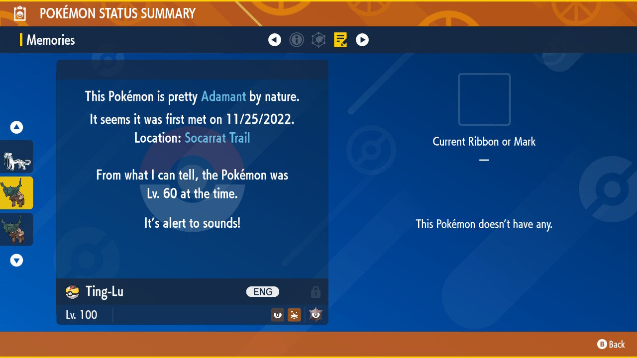 Pokemon Scarlet and Violet Ting-Lu 6IV-EV Trained - Pokemon4Ever