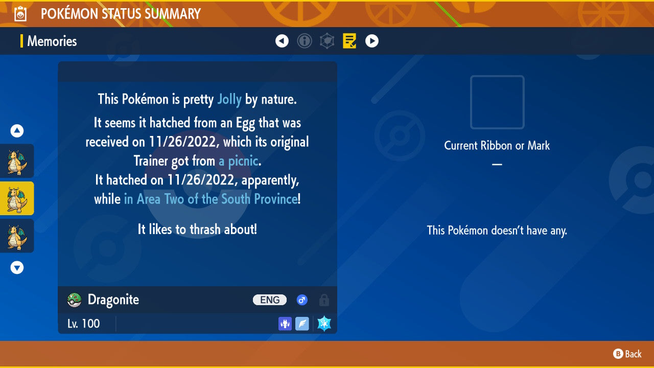 Pokemon Scarlet and Violet Dragonite 6IV-EV Trained - Pokemon4Ever