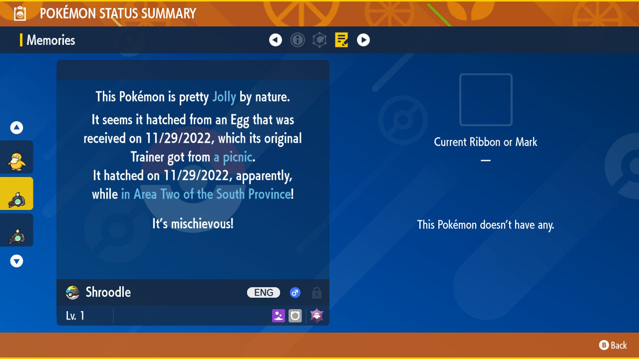 Pokemon Scarlet and Violet Shroodle 6IV-EV Trained - Pokemon4Ever