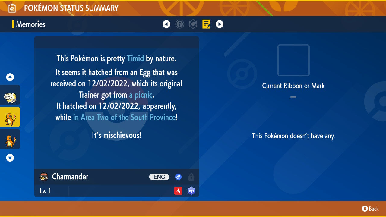 Pokemon Scarlet and Violet Charmander 6IV-EV Trained - Pokemon4Ever
