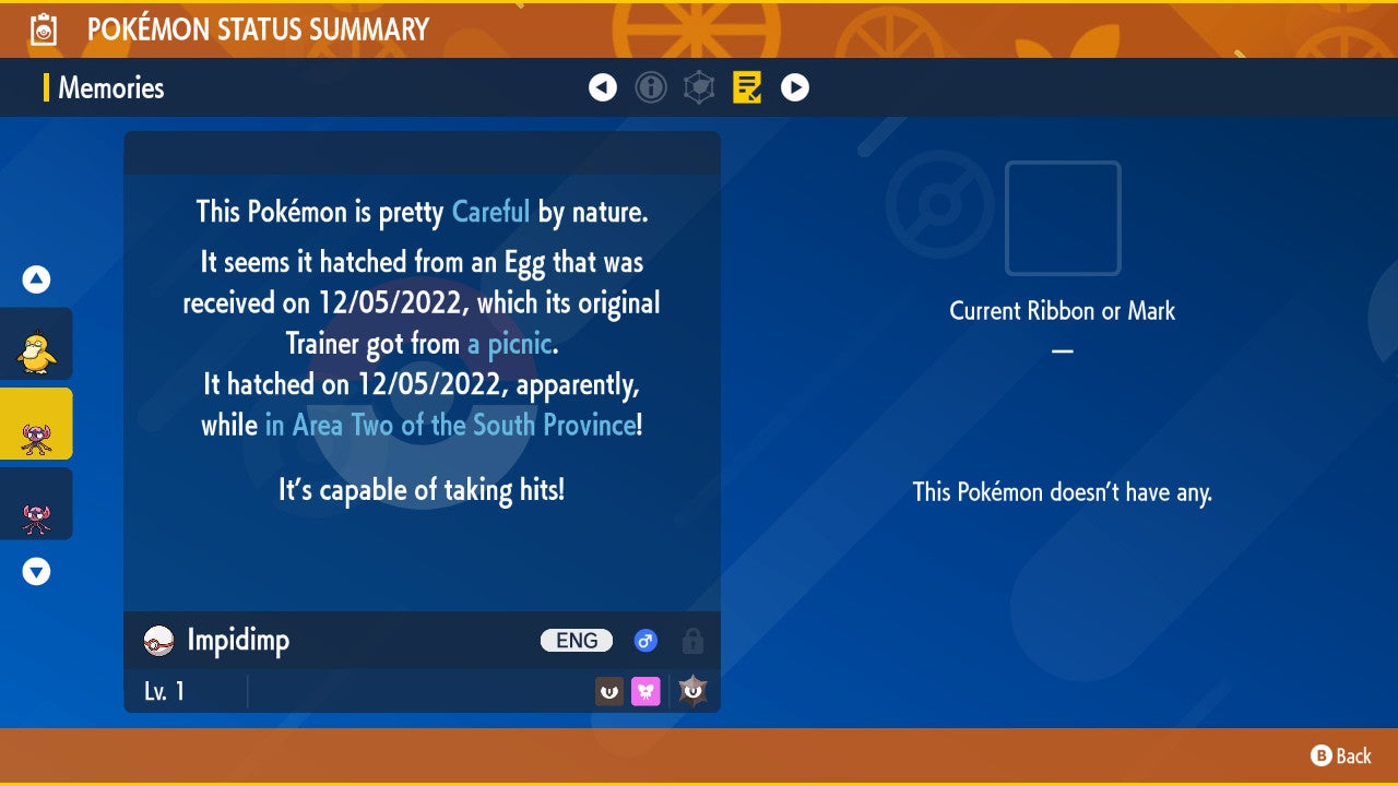 Pokemon Scarlet and Violet Impidimp 6IV-EV Trained - Pokemon4Ever