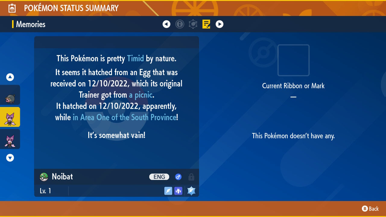 Pokemon Scarlet and Violet Noibat 6IV-EV Trained - Pokemon4Ever