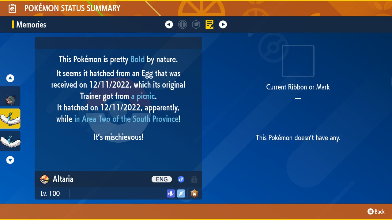 Pokemon Scarlet and Violet Altaria 6IV-EV Trained - Pokemon4Ever