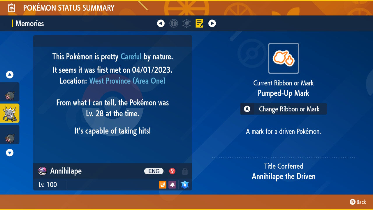 Pokemon Scarlet and Violet Marked Shiny Annihilape 6IV-EV Trained - Pokemon4Ever