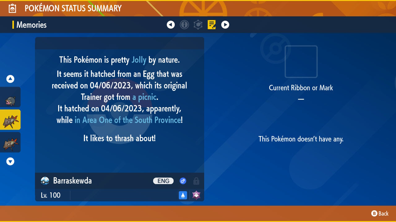 Pokemon Scarlet and Violet Shiny Barraskewda 6IV-EV Trained - Pokemon4Ever
