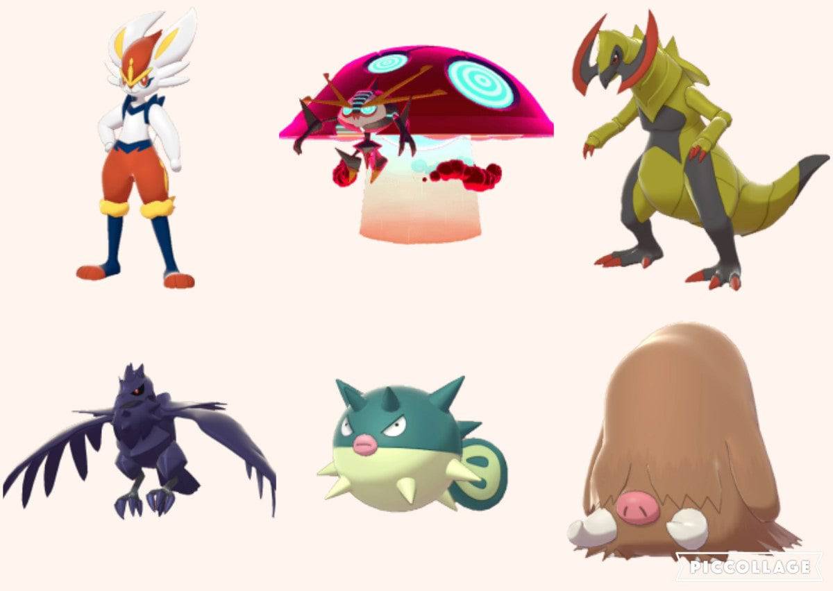 Pokemon Sword and Shield Gigantamax Orbeetle Team 6IV-EV Trained - Pokemon4Ever
