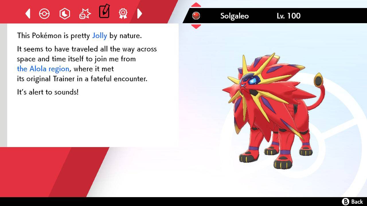 Pokemon Sword and Shield Ultra Shiny Solgaleo 6IV-EV Trained - Pokemon4Ever