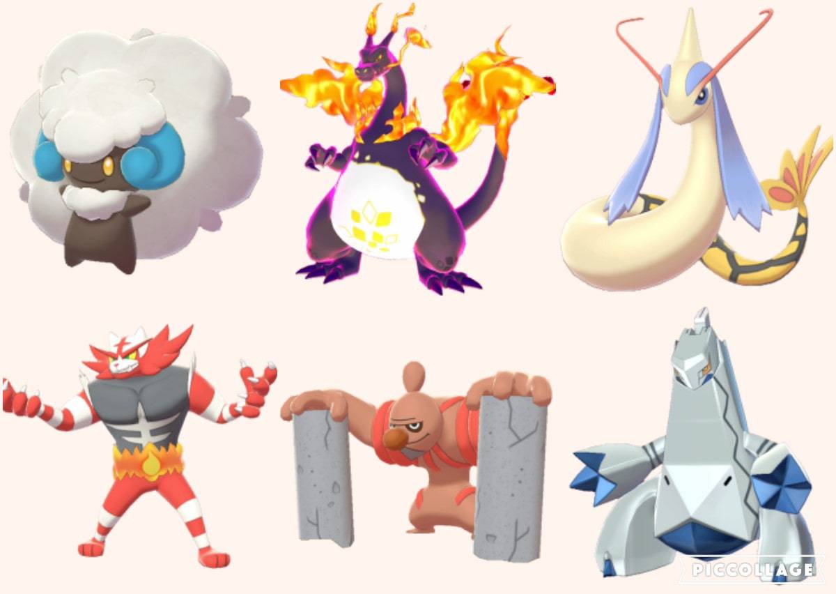 Pokemon Sword and Shield Gigantamax Charizard Team 6IV-EV Trained - Pokemon4Ever